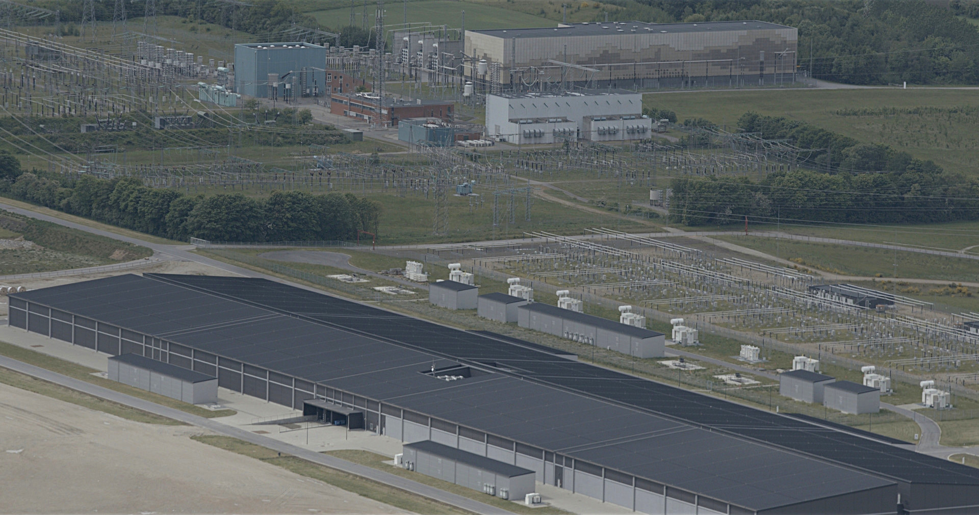 video still: apple hyperscale datacentre, 45.000m2, viborg