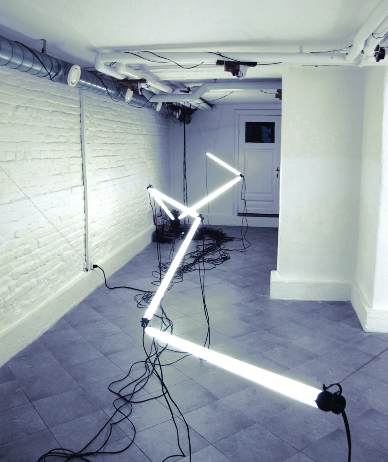 light prolapse, installation shot, black box gallery, 2011 2011