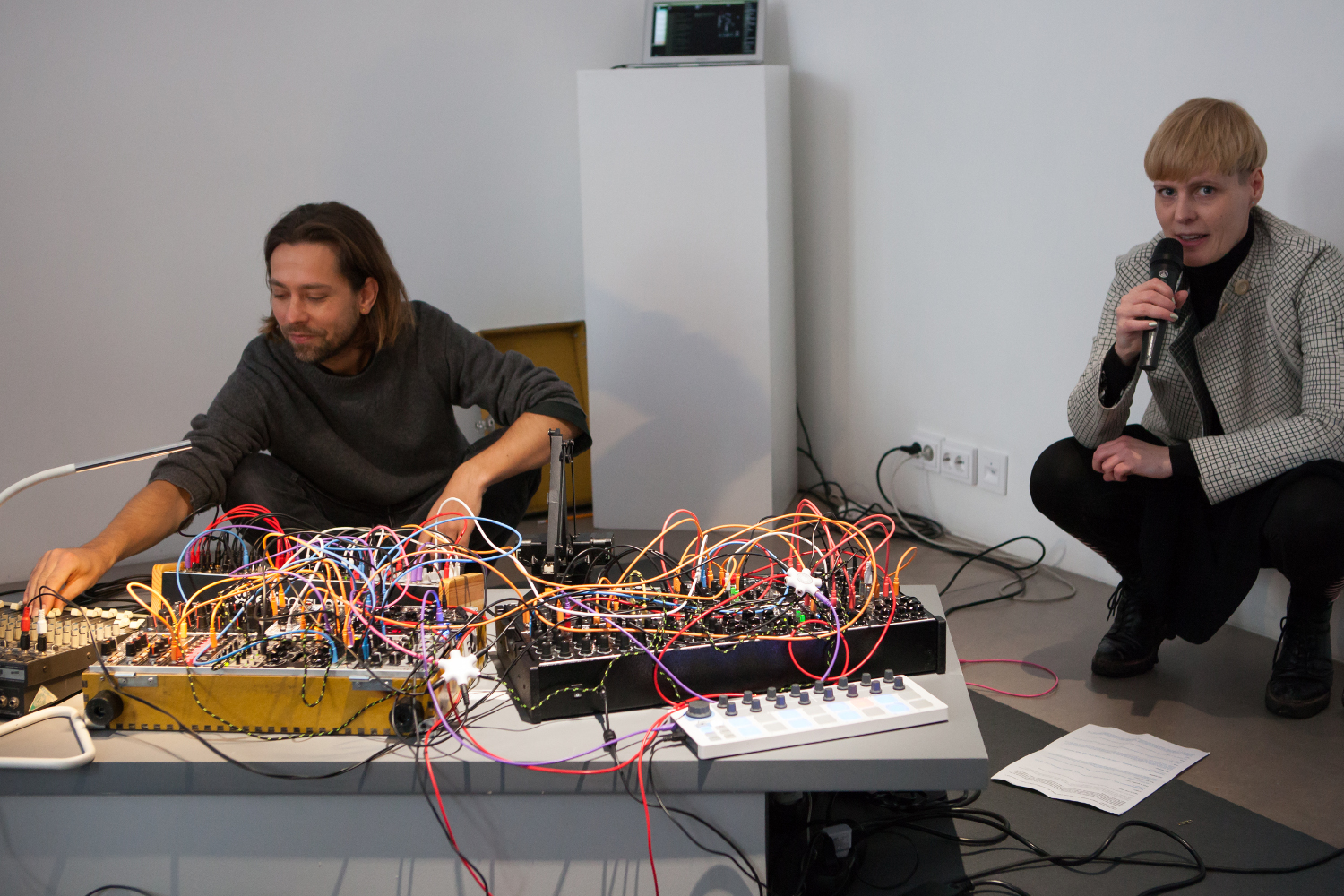 performance by sidsel christensen, photo by maija demitere