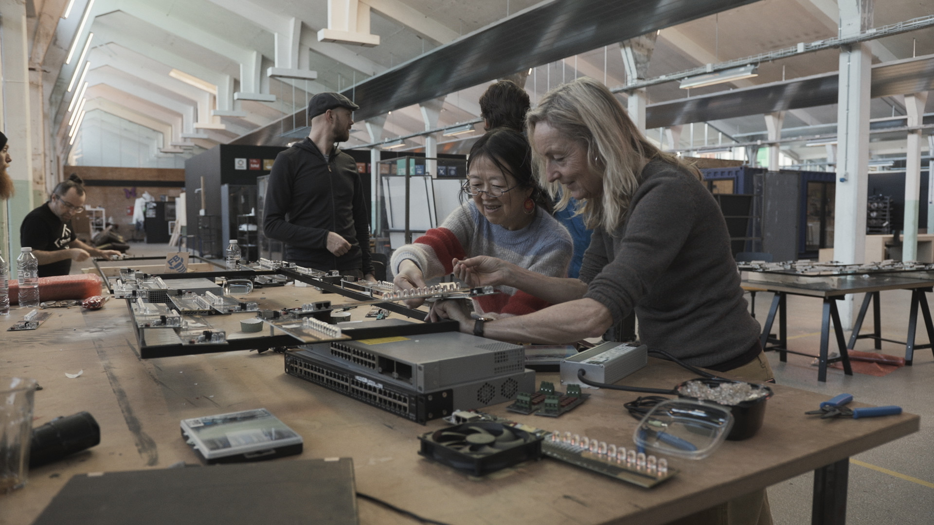 community built, video still by jonas normann